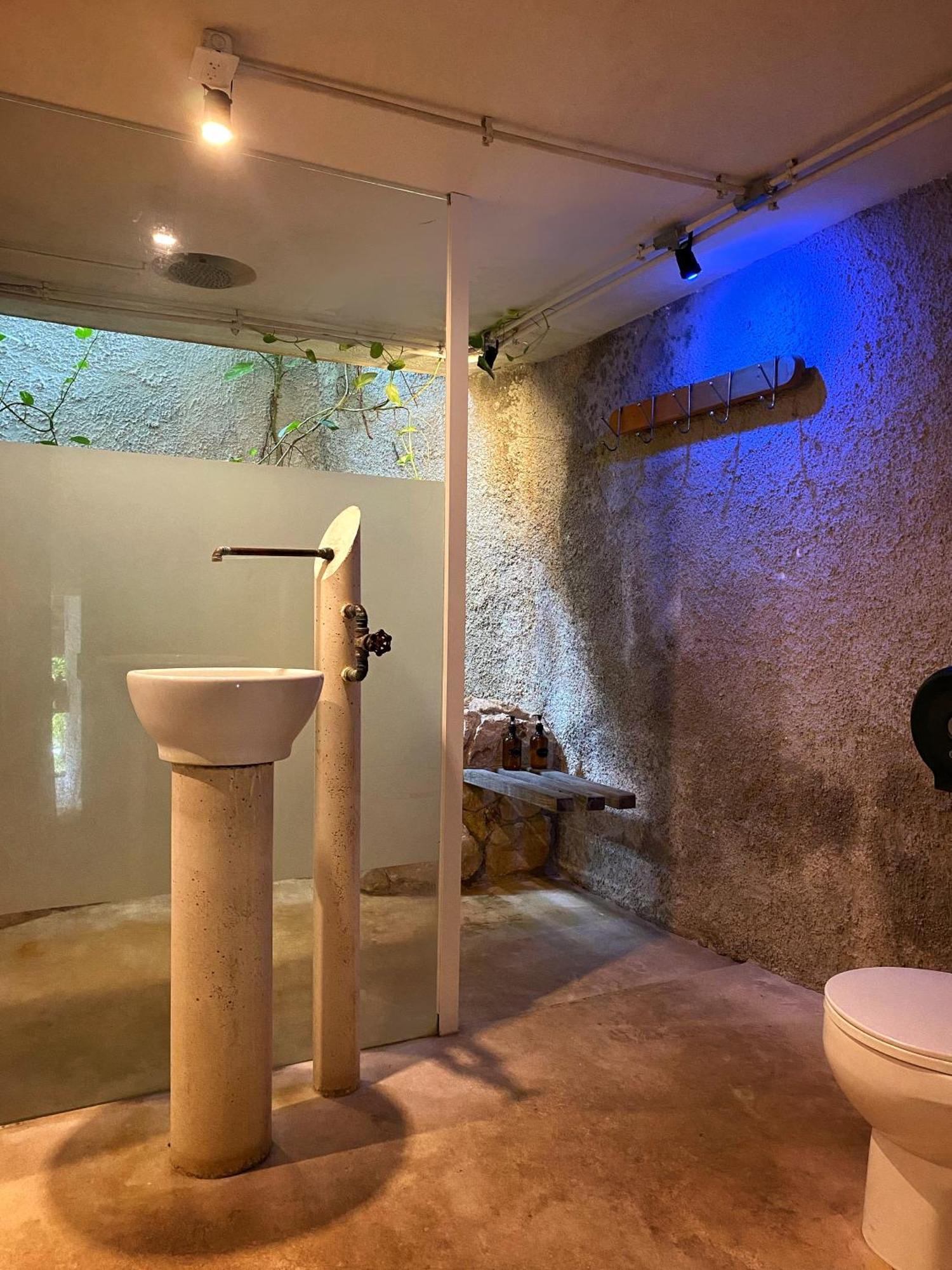 Elmar Hostel Bacalar Rum bild