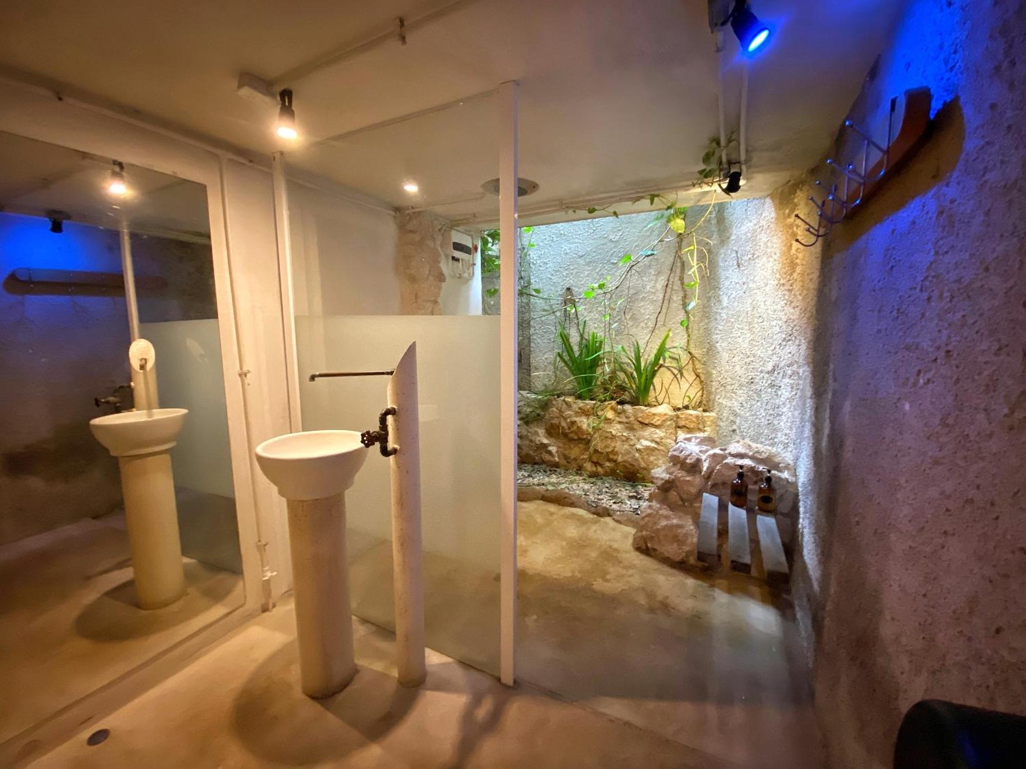 Elmar Hostel Bacalar Rum bild
